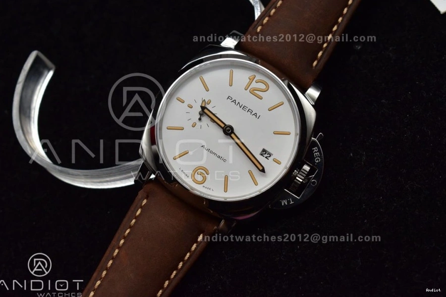 VSF Dial Asso AXXXIV on Brown White Best Luminor Strap PAM1046 Edition Due 1104